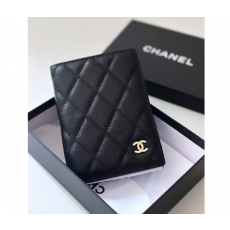 CHANEL	샤넬 캐비어 여권지갑