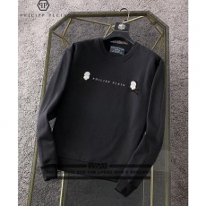 PHILIPP PLEIN 필립플레인 3D 스컬 레터링 밍크양기모 티셔츠