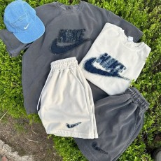 NIKE 나이키 여름)데님 피그먼트셋업