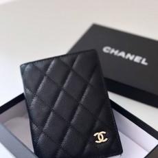 CHANEL 샤넬 캐비어 여권지갑