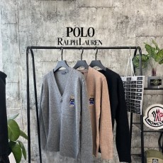 POLO 폴로 테디베어 자수울가디건