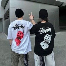 STUSSY 스투시 퍼지 다이스 반팔티