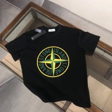 STONEISLAND 스톤아일랜드 옐로우 버팅로고 나침반 로고 반팔티