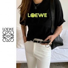 LOEWE 로에베 스마일자수 반팔티