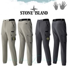 STONEISLAND 스톤아일랜드 하프 밴딩 기모 카고 팬츠