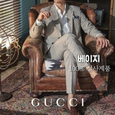 GUCCI 구찌 스페셜 투스체크 그레이