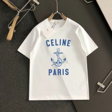 CELINE 셀린느 앵커 닷 반팔 티셔츠