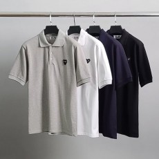 COMME DES GARCONS 꼼데가르송 블랙와펜 PK 반팔 카라티