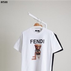 FENDI 펜디 FF 베어 그래픽 코튼 티셔츠