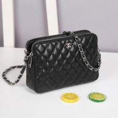 CHANEL 샤넬 투지퍼 크로스