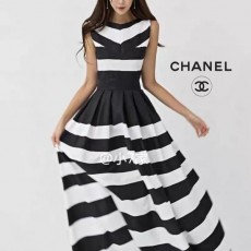 CHANEL 샤넬 브이단가라민소매OPS