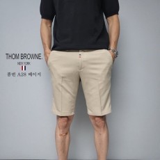 THOM BROWNE 톰브라운 세미 밴딩 슬랙스 반바지