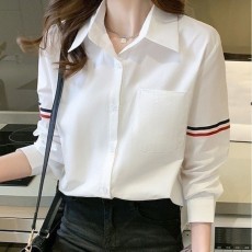 THOM BROWNE 톰브라운 팔삼선 셔츠