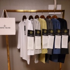 STONEISLAND 스톤아일랜드 와펜 7부 티셔츠