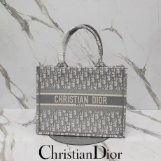 DIOR 디올 오블리크 북 토트 미디엄 백