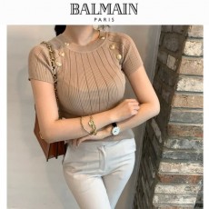 BALMAIN 발망  양버튼 니트