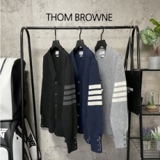 THOM BROWNE 톰브라운 램스울 니트가디건