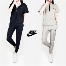 NIKE 나이키 아노락 반팔 카고세트