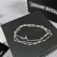 CHROME HEARTS 크롬하츠 CH PLUS 트위스트 로프 체인 넥클레스