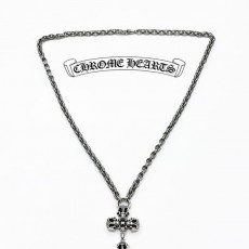 CHROME HEARTS 크롬하츠 CH 필리그리팬던트+페이퍼체인 오링 목걸이