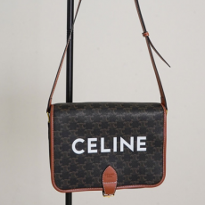 CELINE 셀린느 CELINE 프린트 트리오페 메신저 폴코 백