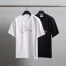 CELINE 셀린느 스크립 레터링 라운드 반팔