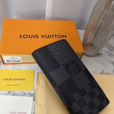 LOUIS VUITTON 루이비통 다미에 인피니 3D 블랙 장(지)갑