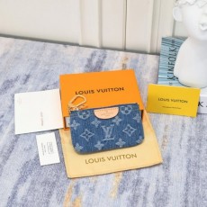 LOUIS VUITTON 루이비통 키 파우치 데님