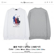 POLO 폴로 빅포니 모티브 특양면맨투맨