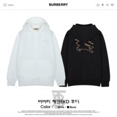 BURBERRY 버버리 체크EKD 특양면후디