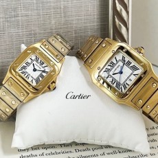 CARTIER 까르띠에 산토스 드 갈베 금장