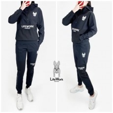 LIFEWORK 라이프워크 기모 후드 아노락 세트
