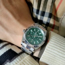 ROLEX 로렉스 오이스터플렉스 브레슬릿의 스카이 드웰러