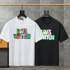 LOUIS VUITTON 루이비통 컬러 레터링 반팔티