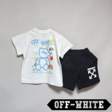 OFF WHITE 오프화이트 곰돌이인형 세트 (아동복)