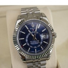 ROLEX 로렉스    SkyDweller Bright Blue Jubilee