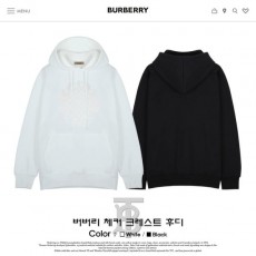 BURBERRY 버버리 체커크레스트 특양면후디