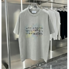 MAISON MARGIELA 메종마르지엘라 MM6 레터링 애시드 워싱 그래피티 티셔츠