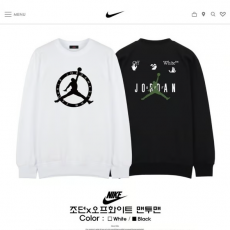 NIKE X OFF WHITE 나이키X오프화이트 콜라보 특양면맨투맨