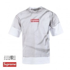 SUPREME X MAISON MARGIELA 슈프림X메종마르지엘라 박스 로고 T