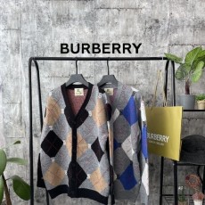 BURBERRY 버버리 TB자수 체크가디건