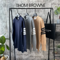 THOM BROWNE 톰브라운 캐시미어 4선니트