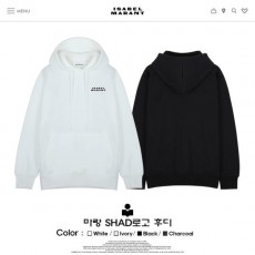 ISABEL MARANT 이자벨마랑 SHAD로고 특양면후디