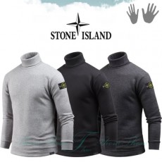 STONEISLAND 스톤아일랜드 베이직 기모 롱 폴라