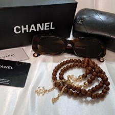 CHANEL 샤넬 스트랩 선글라스