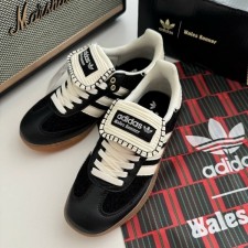 Adidas x Wales Bonner Pony 아디다스 x 웨일스 보너 Tonal Samba Core Black Cream White