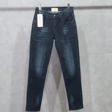 GUCCI 구찌 포켓견장 진청 청바지