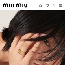 MIUMIU 미우미우 메탈링