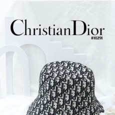 CHRISTIAN DIOR 크리스찬디올 오블리크 패브릭 버킷햇