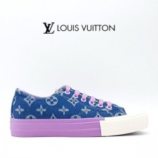 LOUIS VUITTON 루이비통 MONOGRAM DENIM SNEAKERS